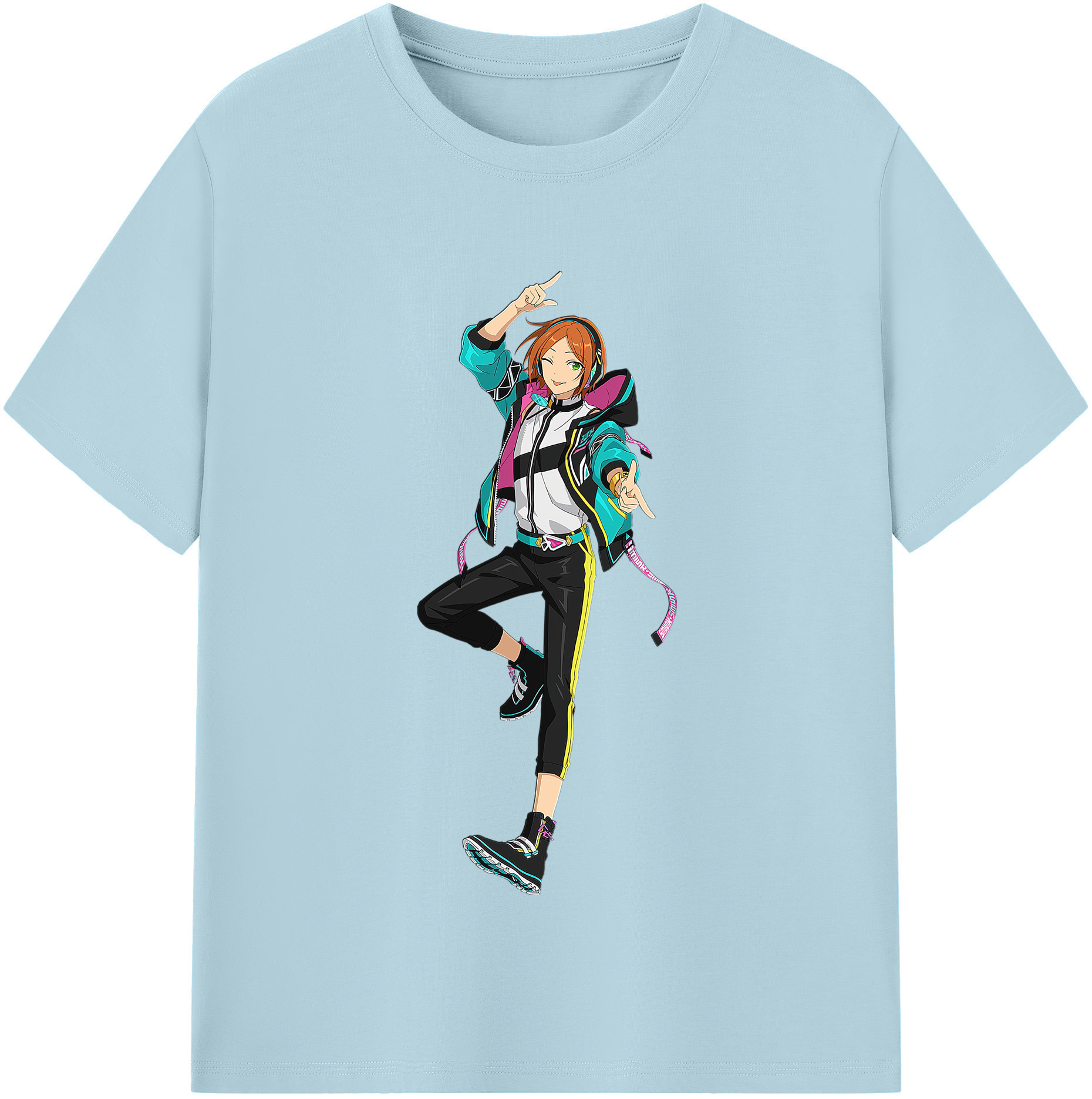 （画像用） あんさんぶるスターズ! Ensemble Stars 綿100％半袖Tシャツ（フロントプリント）